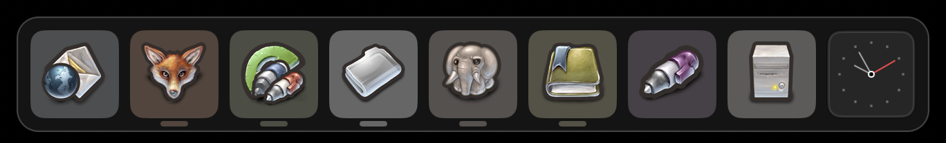Deskmat dock preview